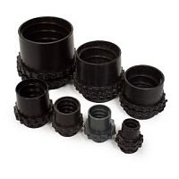 Муфта вводная для металлорукава пластиковая МВП-25 (1 ) Промрукав | код PR08.3011 | ПРОМРУКАВ