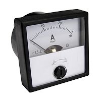 Амперметр RUICHI М42303 30А (Аналог), щитовой | код 67526 | Ruichi