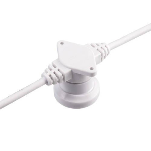 Гирлянда Белт-Лайт 2 жилы, 50м, шаг 20см, 250 патронов E27, IP65, белый круглый провод ПВХ | код 331-244 | Neon-Night фото 4 Гирлянда Белт-Лайт 2 жилы, 50м, шаг 20см, 250 патронов E27, IP65, белый круглый провод ПВХ | код 331-244 | Neon-Night фото 4