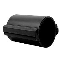 Труба разборная ПНД d110 мм (3 м) 450Н черная-Plast | код tr-hdpe-110-450-black | EKF