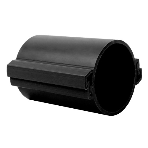 Труба разборная ПНД d110 мм (3 м) 450Н черная-Plast | код tr-hdpe-110-450-black | EKF