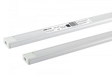 Алюминиевый профиль накладной 1506 (2 м), матовый рассеиватель, 2 заглушки, 4 крепежа TDM | код SQ0331-0480 | TDM