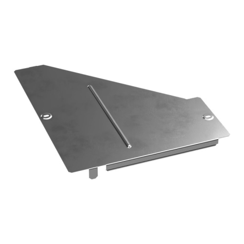 Крышка переходника правого Стандарт INOX (AISI 304) 400х150 Промрукав | код PR16.5777 | ПРОМРУКАВ