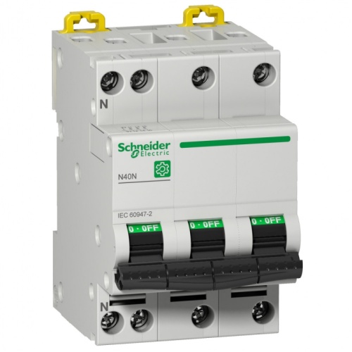 АВТОМАТИЧЕСКИЙ ВЫКЛЮЧАТЕЛЬ N40N 3П+Н 10kA 16А С | код M9P22716 | SCHNEIDER ELECTRIC