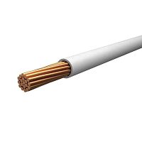 Провод ПуГВнг(А) -LS 1х1.0 ГОСТ (бухта 500м) белый | код SQ0124-0769 | РЭМЗ ТМ