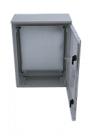 Корпус щита распределительного влагозащищенного с козырьком 400x500x175мм, навесной, пластик, прозрачная дверца | код CP5614 | CETINKAYA PANO