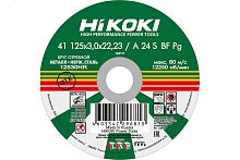 Круг отрезной 125х3х22мм, A24S, тип41 | код RUH12530 | Hikoki