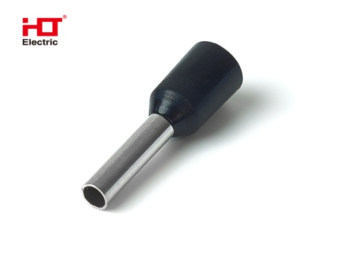 Наконечник-гильза Е1508 1.5мм2 с изолированным фланцем черный HLT | код 084-04-24| HLT Наконечник-гильза Е1508 1.5мм2 с изолированным фланцем черный HLT | код 084-04-24| HLT