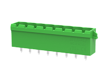 MC-PA5.08V22-D Разъём штекерный MC, прям. конт.,шаг 5.08мм,22 конт.с защ.,зел., шт | код MC-PA5.08V22-D | SUPU