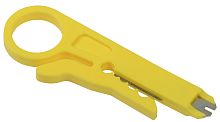 ITK Инструмент для зачистки, обрезки и заделки 110 витой пары жёлтый | код TS1-G60 | IEK