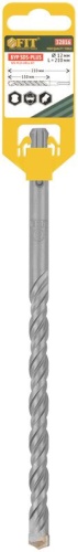 Бур по бетону SDS PLUS профи W-образная вставка двойная спираль 12х210мм FIT 32816 фото 3