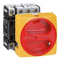 Выключатель-разъединитель - Ø 22 - для скрытого монтажа - 4П - зажим нейтрали слева - 32 A | код 022138 | Legrand