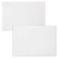 Конверты С4 (229х324 мм), отрывная лента, 100 г/м2, КОМПЛЕКТ 50 шт., BRAUBERG, 112184, С4НКс-50 | код 112184 | BRAUBERG