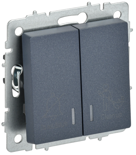 BRITE Выключ. 2-кл. с инд. отел. 10А ВС10-2-9-БрМ мар. IEK | код BR-V20-2-10-K35 | IEK BRITE Выключ. 2-кл. с инд. отел. 10А ВС10-2-9-БрМ мар. IEK | код BR-V20-2-10-K35 | IEK