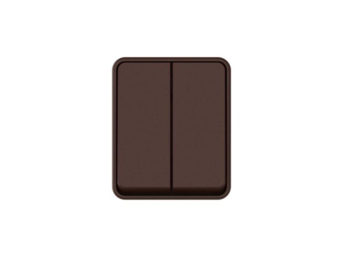 Выключатель 2-кл. ОП AtlasDesign PROFI IP54 10AX корич. SE ATN546051 фото 8