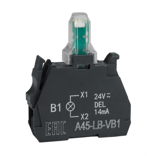 Световой блок OptiSignal D22 A45-LB-VB1 белый 24VACDC ZBVB1 | код 332202 | КЭАЗ Световой блок OptiSignal D22 A45-LB-VB1 белый 24VACDC ZBVB1 | код 332202 | КЭАЗ