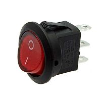 Клавишный переключатель RUICHI KCD1-102-8-C3-R/3P, ON-ON | код 107351 | Ruichi