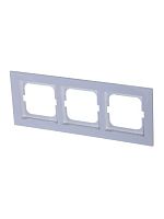 Рамка 3-постовая, серия axcent, цвет белый 1723-284 | код 2CKA001754A4333 | ABB