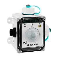 DL-120-E-W CR Remote Illuminance Data Logger Module with Ethernet/RS-485 Interface and PoE (White Cover) (RoHS) | код 00-06130441 | ICP DAS