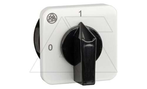 Переключатель BS 16 05 U, 1P, 20A, тип 0-1 (90°), 1NO на 1, 2.5kW(230VAC по АС-23), на дверь, фронт IP40 | код EAC605982R | Rade Koncar Переключатель BS 16 05 U, 1P, 20A, тип 0-1 (90°), 1NO на 1, 2.5kW(230VAC по АС-23), на дверь, фронт IP40 | код EAC605982R | Rade Koncar