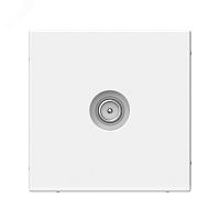 Розетка телевизионная оконечная TV ArtGallery 1дБ механизм лотос | код GAL001391 | Systeme Electric