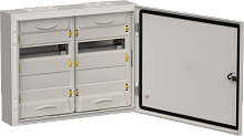 TITAN 5 Корпус мет. ЩРн-48 (2х24) 460х570х140 IP54 сер IEK | код TI5-50-N-2X024-54-7035 | IEK