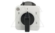 Переключатель BS 16 96 U, 3P, 20A, тип 1-2-3-4-5-6, 3NO на 1_6, на дверь, фронт IP40 | код EAC609866 | Rade Koncar