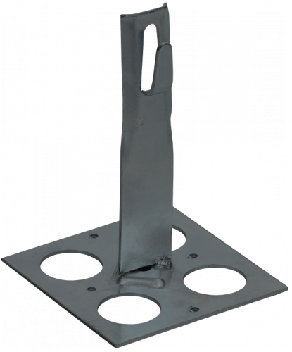 Дер. пр. кр. 6-8мм пл. кр. h=150мм оц. сталь TD IEK | код ZDP85-13-1-68-150 | IEK