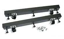 Hyperline ORK2A-BSM-600-RAL9005 Основание для стоек ORK2A глубиной 600 мм, для установки стойки на ножки и ролики (ножки и ролики в комплекте), цвет черный (RAL 9005) | код 458509 | Hyperline