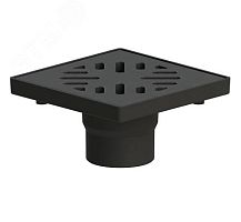 Трап чугунный вертикальный ТП-113 с чугунной решеткой Дн110 | код 101200062 | Татполимер