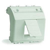 Адаптер для информационных разъемов R&M, белый, 2 мод. | код 76612B | DKC