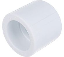 Муфта 40 мм полипропиленовая PPR белая (10113040) | код 00000008715 | Valfex