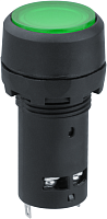 Кнопка d22мм 230В NO+NC 82 821 NBI-B-09-G с подсветкой зел. Navigator 82821
