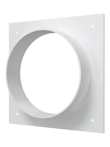 Накладка торцевая 160х160 с фланцем D125 | код 1616Ф12 | ERA