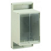 Корпус для РЭА, с универсальным креплением, без печатной платы, габариты корпуса, Ш х В х Г (мм): 48 x 42 x 96, габариты платы, Ш х В х Г (мм): 93 x 45, цвет: серый, серия wiebox WEB 3 | код 87.030.0053.0 | Wieland