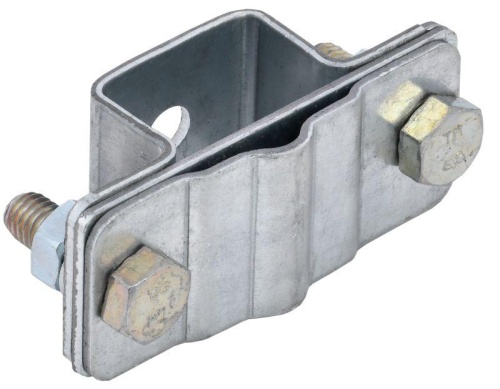  Держатель полоса/пруток 25-40мм/6-10мм оцинкованная сталь | код ZDP50-11-1-16-40 | IEK