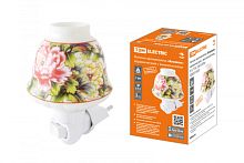 Ночник-аромалампа Анемон керамический с выключателем, Е12, 7 Вт, 220 В TDM | код SQ0357-0037 | TDM