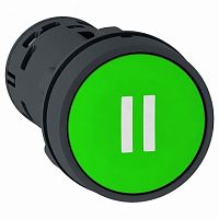 Кнопка  Harmony 22 мм²  IP54,  Зеленый |  код.  XB7NA3136 |  Schneider Electric