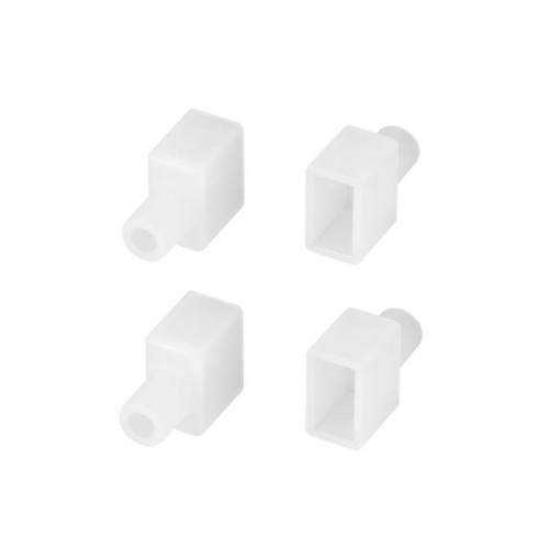 Заглушка WPH-FLEX-0612-SIDE WHITE с отверстием силикон Arlight 040834