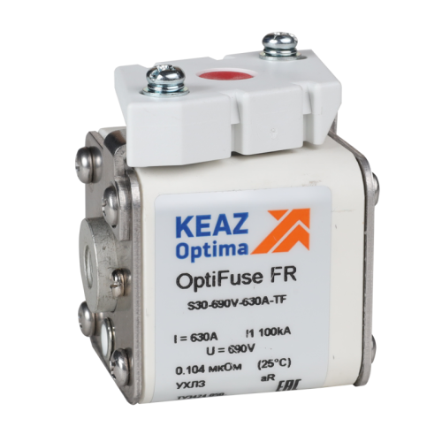 Предохранитель OptiFuse FR-S33-690V-500A-TF | код 345801 | КЭАЗ Предохранитель OptiFuse FR-S33-690V-500A-TF | код 345801 | КЭАЗ