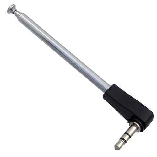 Антенна телескопическая RUICHI AST-1, диаметр 4.3 мм, количество колен 4, 80-230 мм | код 84517 | Ruichi