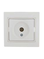 Розетка TV СП Мира оконечная бел./бел. LEZARD 701-0202-130