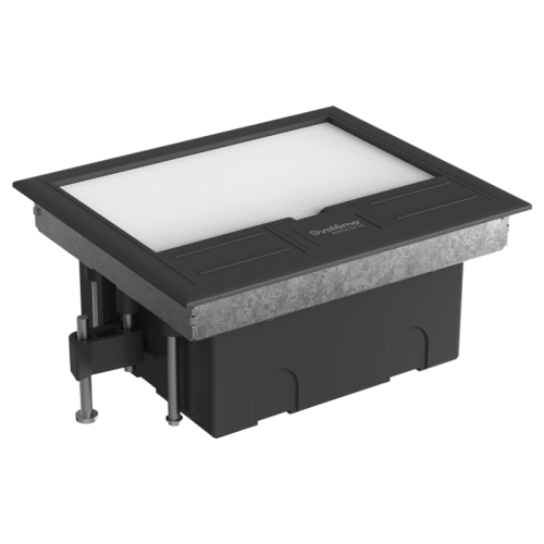 MultiDesk Люк на 8 модулей IP40 для фальшпола с монтажной коробкой, тип MDK10 | код MDK10108 | Systeme Electric фото 8 MultiDesk Люк на 8 модулей IP40 для фальшпола с монтажной коробкой, тип MDK10 | код MDK10108 | Systeme Electric фото 8