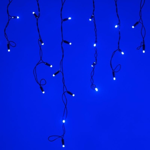 Гирлянда светодиодная декоративная ARD-EDGE-CLASSIC-2400x600-BLACK-88LED-FLASH BLUE (230V, 6W) (ARDCL, IP65) | код 26010 | Arlight Гирлянда светодиодная декоративная ARD-EDGE-CLASSIC-2400x600-BLACK-88LED-FLASH BLUE (230V, 6W) (ARDCL, IP65) | код 26010 | Arlight