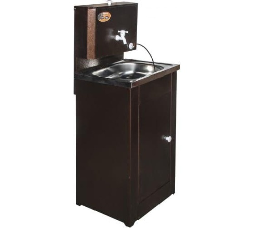 Умывальник дачный КОМФОРТ, с подогревом, нержавеющая мойка, цвет медь , , Шт | код 74/4/7 | ВИХРЬ фото 4 Умывальник дачный КОМФОРТ, с подогревом, нержавеющая мойка, цвет медь , , Шт | код 74/4/7 | ВИХРЬ фото 4