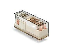 Реле безопасности электромеханическое (реле с принудительным управлением контактами), монтаж на печатную плату, 3NO + 1NC, контакты AgSnO2, катушка 48В DC, влагоащита RTIII | код 501490484310 | Finder