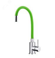 Смеситель для кухни TSARSBERG TSB-114-SA004 гибкий излив САЛАТОВЫЙ тип См-МОЦБА | код TSB-114-SA004 | TSARSBERG