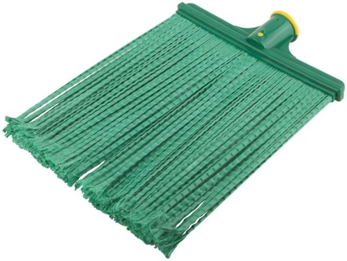 Метла пластиковая №1, плоская мягкая 260х330 мм (посадочный диаметр 25 мм) | код 68068 | FIT