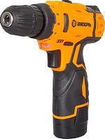 Дрель-шуруповерт Вихрь ДА-12Л-2КН аккум. патрон:быстрозажимной (кейс в комплекте) (72/14/35) | код 1862972 | ВИХРЬ