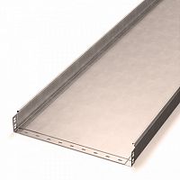 Лоток неперфорированный Стандарт INOX (AISI 409) 600х80х3000 (1,0 мм) (6 м/уп) Промрукав | код PR16.2408 | ПРОМРУКАВ